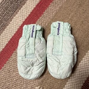 Patagonia Kids' Light Green Mittens